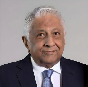 Portrait of Mr. Ajit Gulabchand, Chairman Board of Trustees (BoT) and Board of Governors (BoG)
